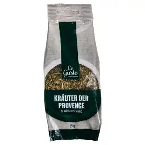 LE GUSTO Kräuter und Gewürze im Nachfüllbeutel 15 g, Kräuter der Provence