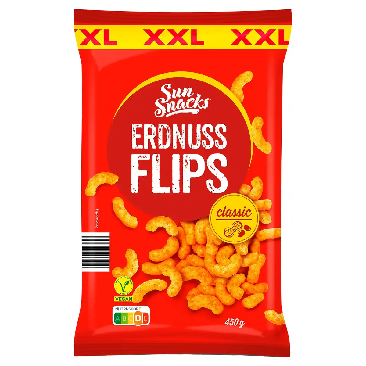 Bild 1 von SUNSNACKS XXL Erdnuss Flips 450 g