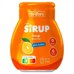 RIO D´ORO Zero Sirup 66 ml, Orange