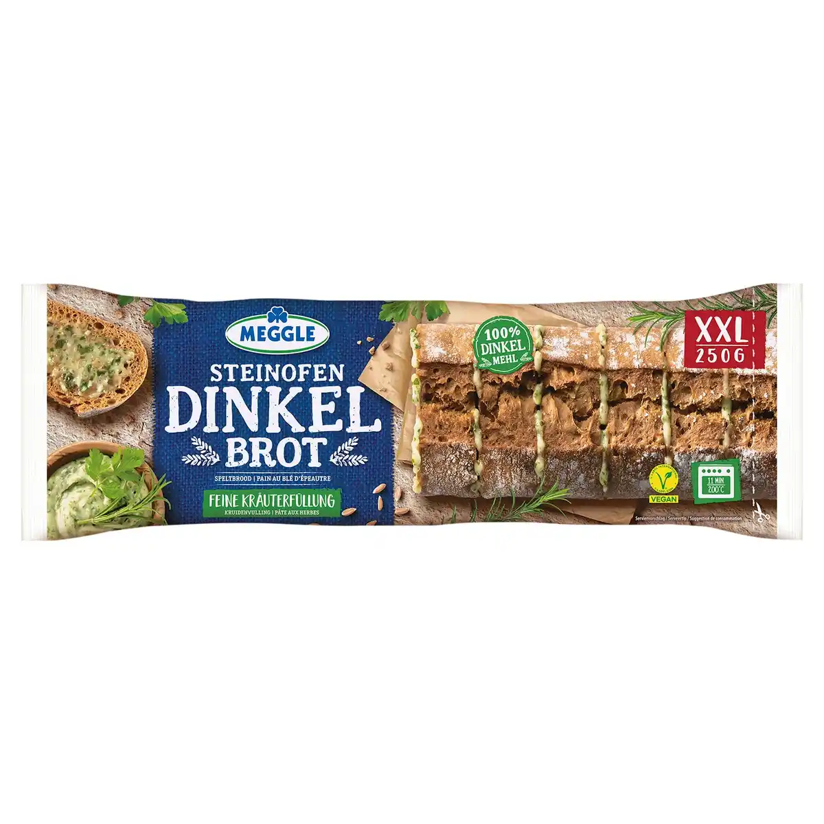 Bild 1 von MEGGLE Steinofen-Dinkelbrot 250 g
