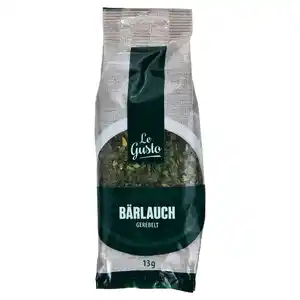 LE GUSTO Kräuter und Gewürze im Nachfüllbeutel 8 g, Bärlauch