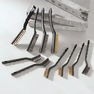 Kraft Werkzeuge Drahtbürsten-Set 10tlg.