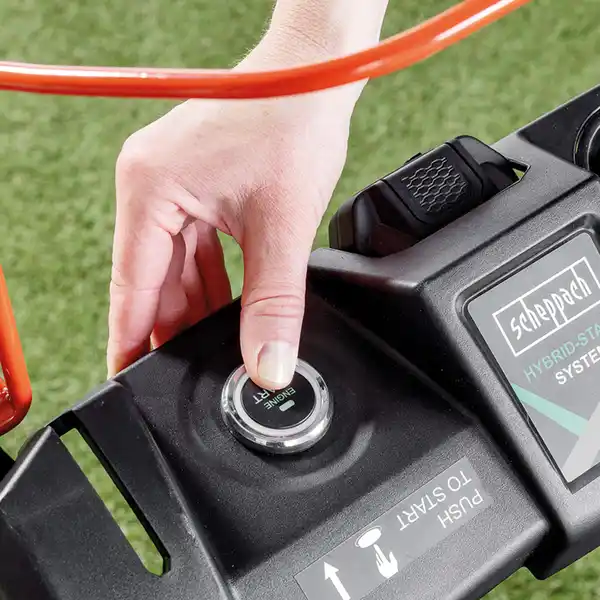 Bild 2 von Scheppach E-Start-Benzin-Rasenmäher