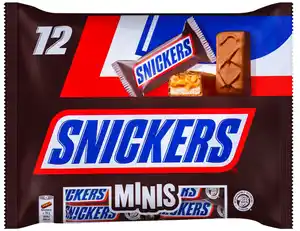 SNICKERS, MARS, BOUNTY, MILKY WAY oder TWIX Minis, 7 - 14 St. = 227-g-Packg.