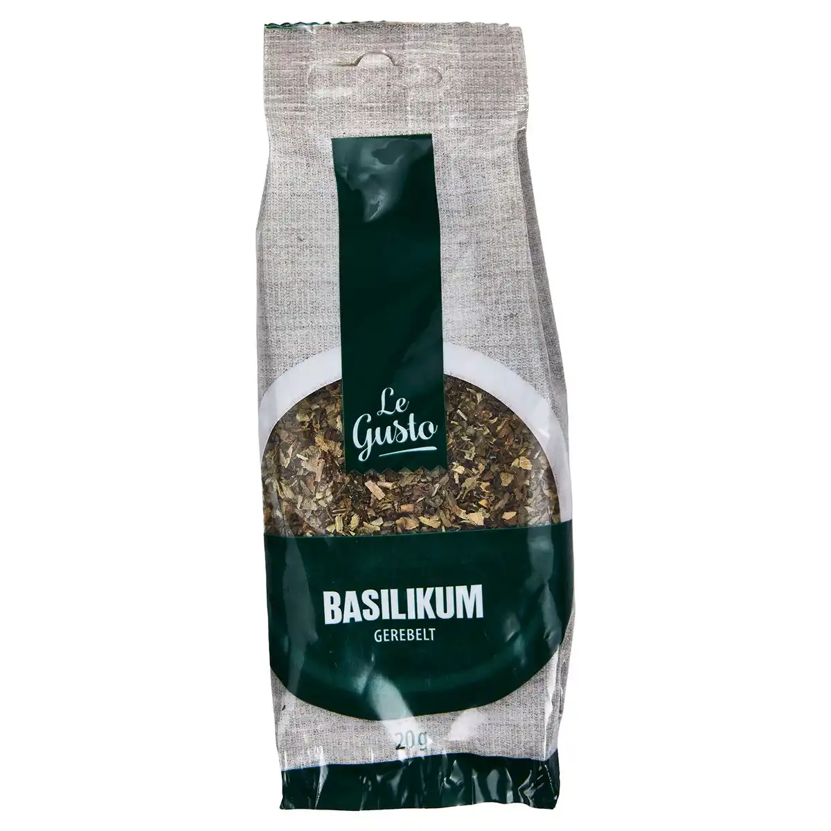 Bild 1 von LE GUSTO Kräuter und Gewürze im Nachfüllbeutel 13 g, Basilikum