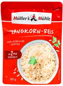 MÜLLER'S MÜHLE Express-Reis, 250-g-Packg.