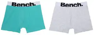 BENCH Herren-Boxershorts, 2-St.-Packg.