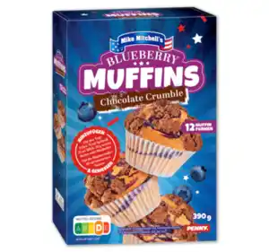 MIKE MITCHELL’S Blueberry Muffins*