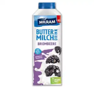 MILRAM Frucht-Buttermilch*
