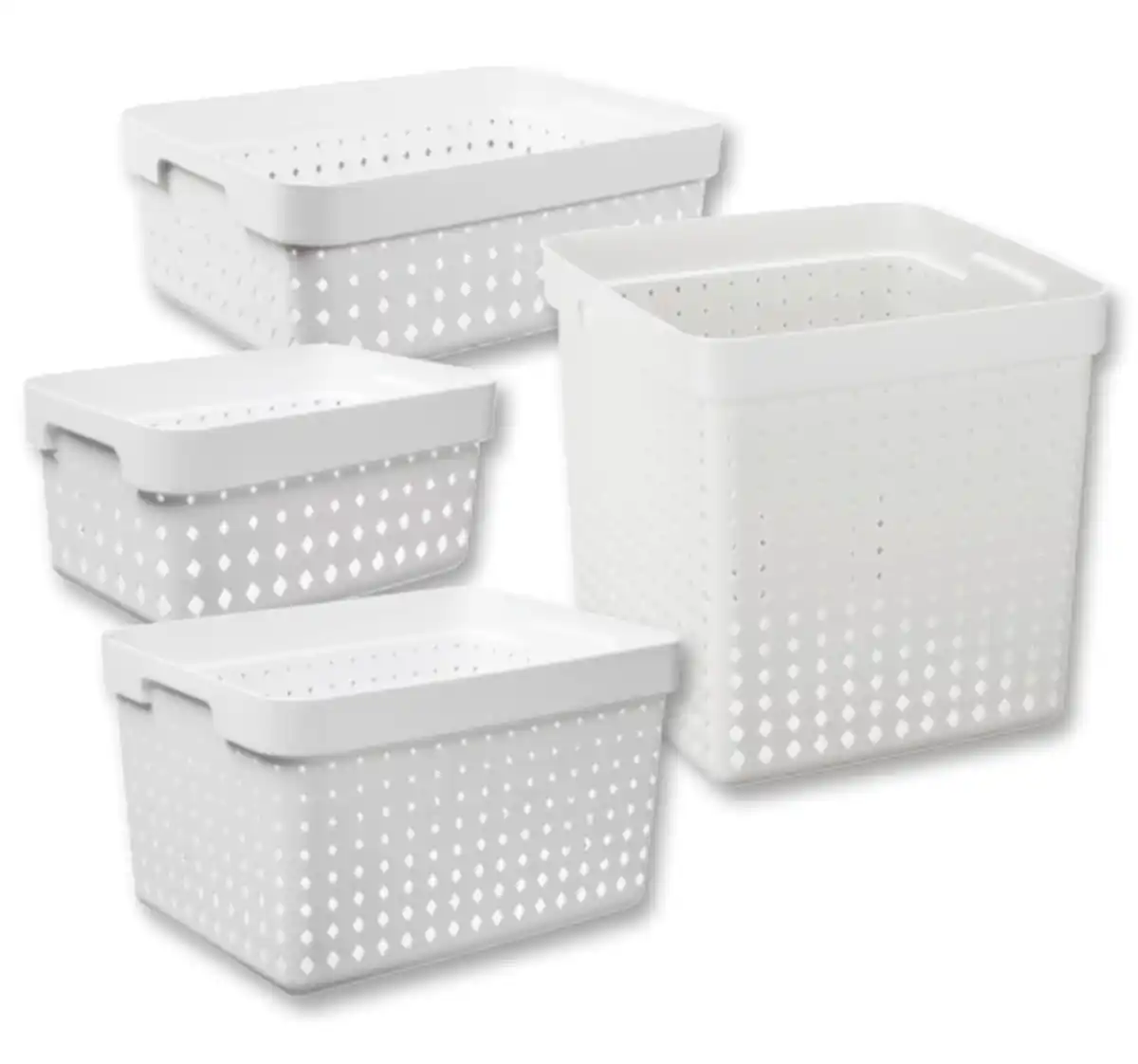 Bild 1 von PLAST TEAM Regal-Aufbewahrungskörbe SEOUL*