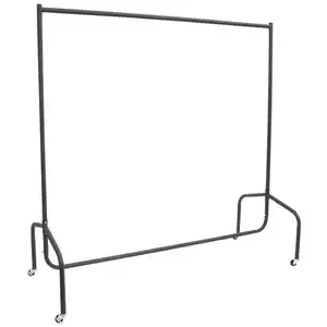 Kleiderständer Garderobenständer Kleiderwagen Rollgarderobe aus Metall