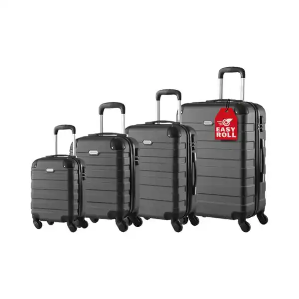 Bild 1 von Hartschalenkofferset Essential 4er-Set, schwarz