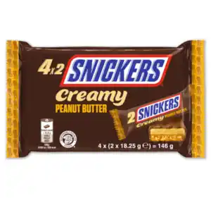 SNICKERS Creamy Peanut Butter Schokoriegel
