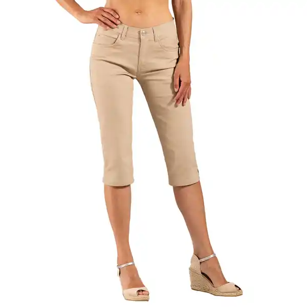 Bild 2 von Twill-Capri-Hose 3/4 für Damen