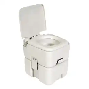 Camping-Toilette Tragbare Toilette für Camping und Reisen.