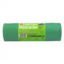 Bild 1 von Gartenmüllsäcke 10er-Pack 130 Liter Grün