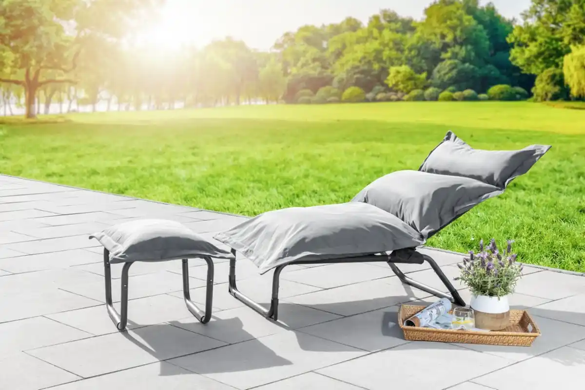 Bild 3 von verstellbarer Stuhl inkl. Hocker