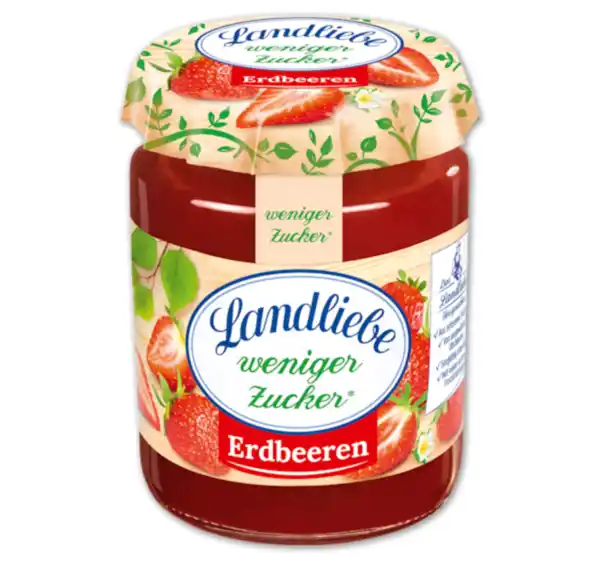 Bild 1 von LANDLIEBE Fruchtaufstrich Weniger Zucker*