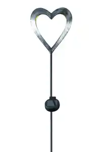 LED-Solar-Vintage Leuchte - Herz