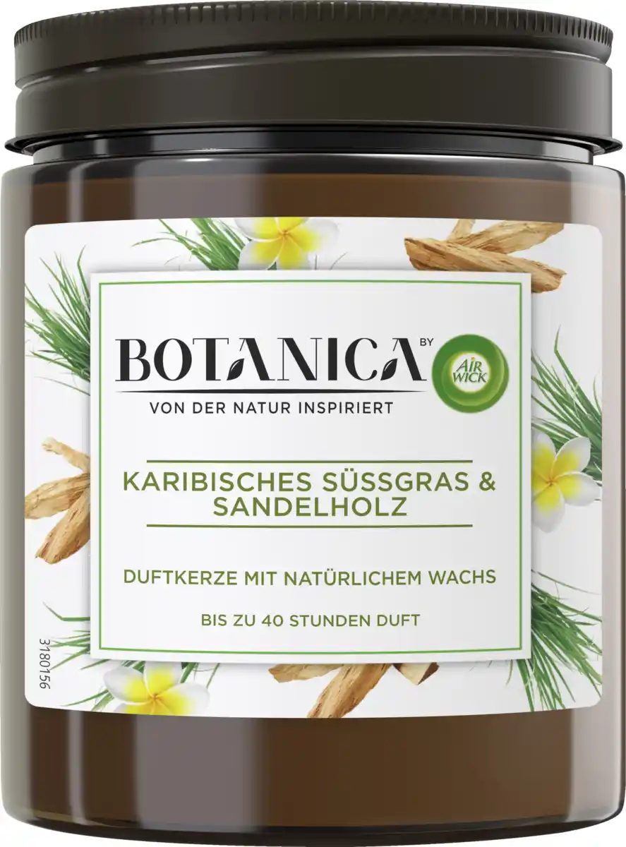 Bild 1 von Air Wick Duftkerze Karibisches Süßgras & Sandelholz, 205 g
