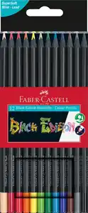 Faber-Castell Black Edition Buntstifte 12er-Pack