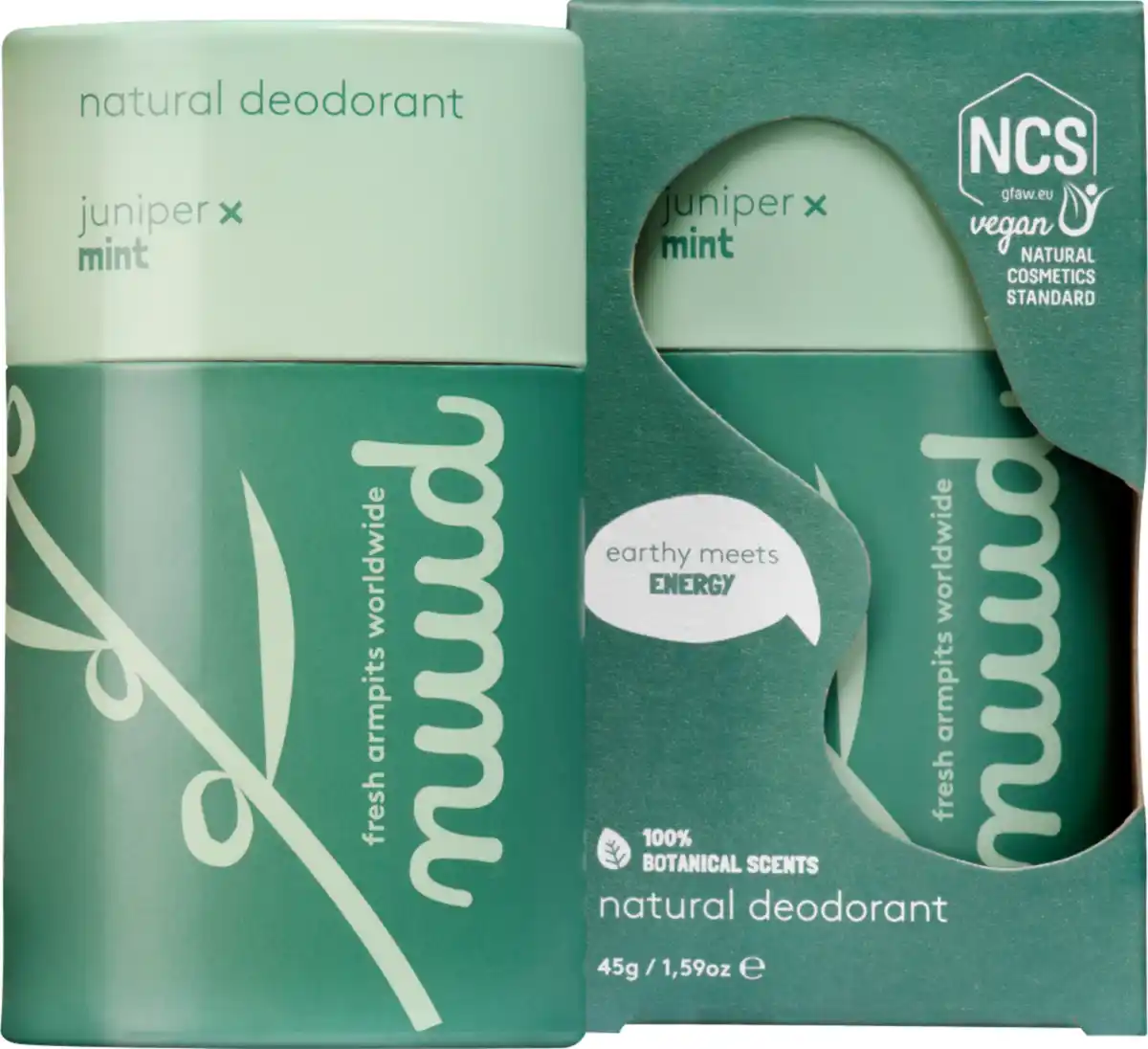 Bild 1 von nuud Deo Stick Wacholder & Minze Stick, 45 g