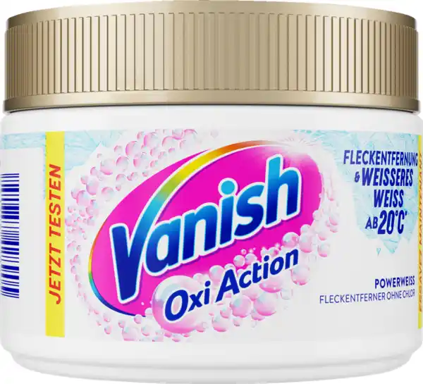 Bild 1 von Vanish Oxi Action Pulver Weiß Fleckenentferner, 250 g