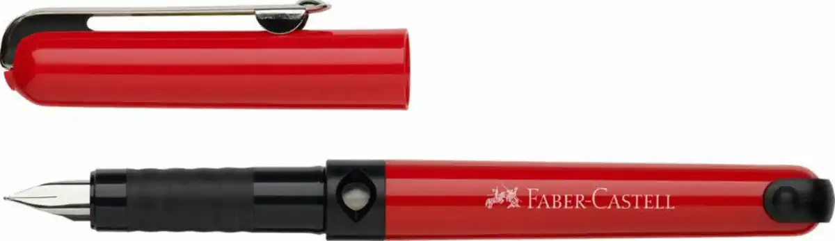 Bild 4 von Faber-Castell Schulfüller mit 6 Patronen, blau