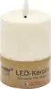 Bild 1 von RUBIN LICHT LED-Kerze, 10 cm, beige