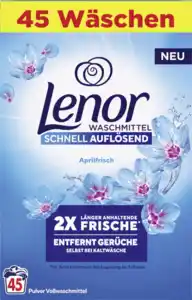 Lenor Vollwaschmittel Pulver Aprilfrisch 45WL, 45 WL
