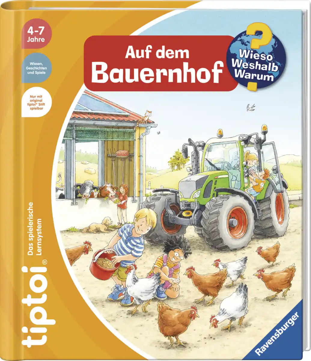 Bild 1 von Ravensburger Tip Toi Buch Wieso? Weshalb? Warum? Auf dem Bauernhof