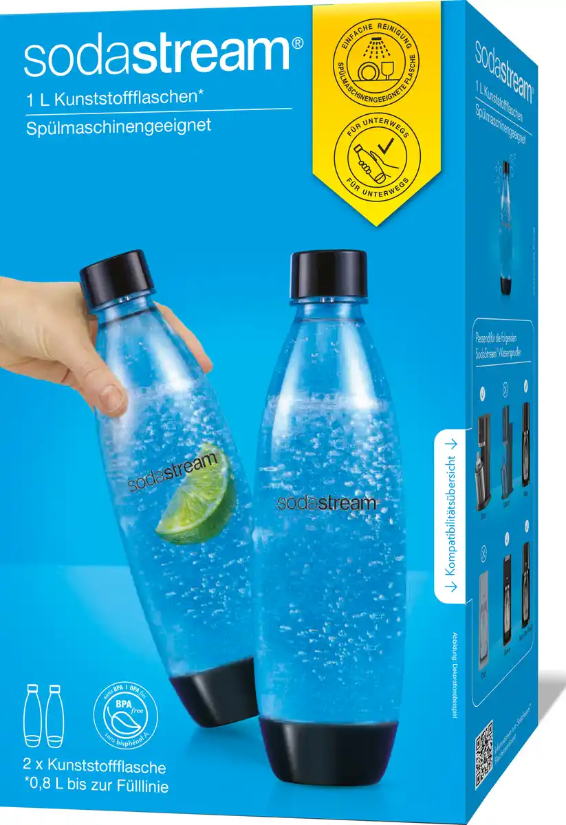 Bild 1 von SodaStream Kunststoffflasche DUO 1L