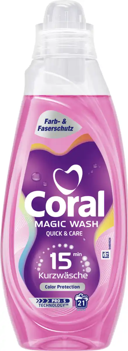 Bild 1 von Coral Magic Wash Color Protection Flüssigwaschmittel 21WL, 21 WL