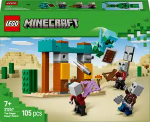 LEGO Minecraft 21267 Die Illager-Wüstenpatrouille