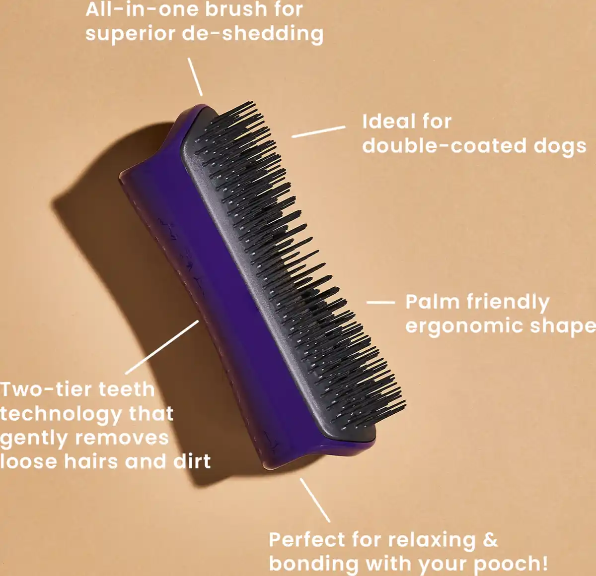 Bild 3 von Pet Teezer Pet Teezer, Enthaarbürste für jeden Hund- und Felltyp