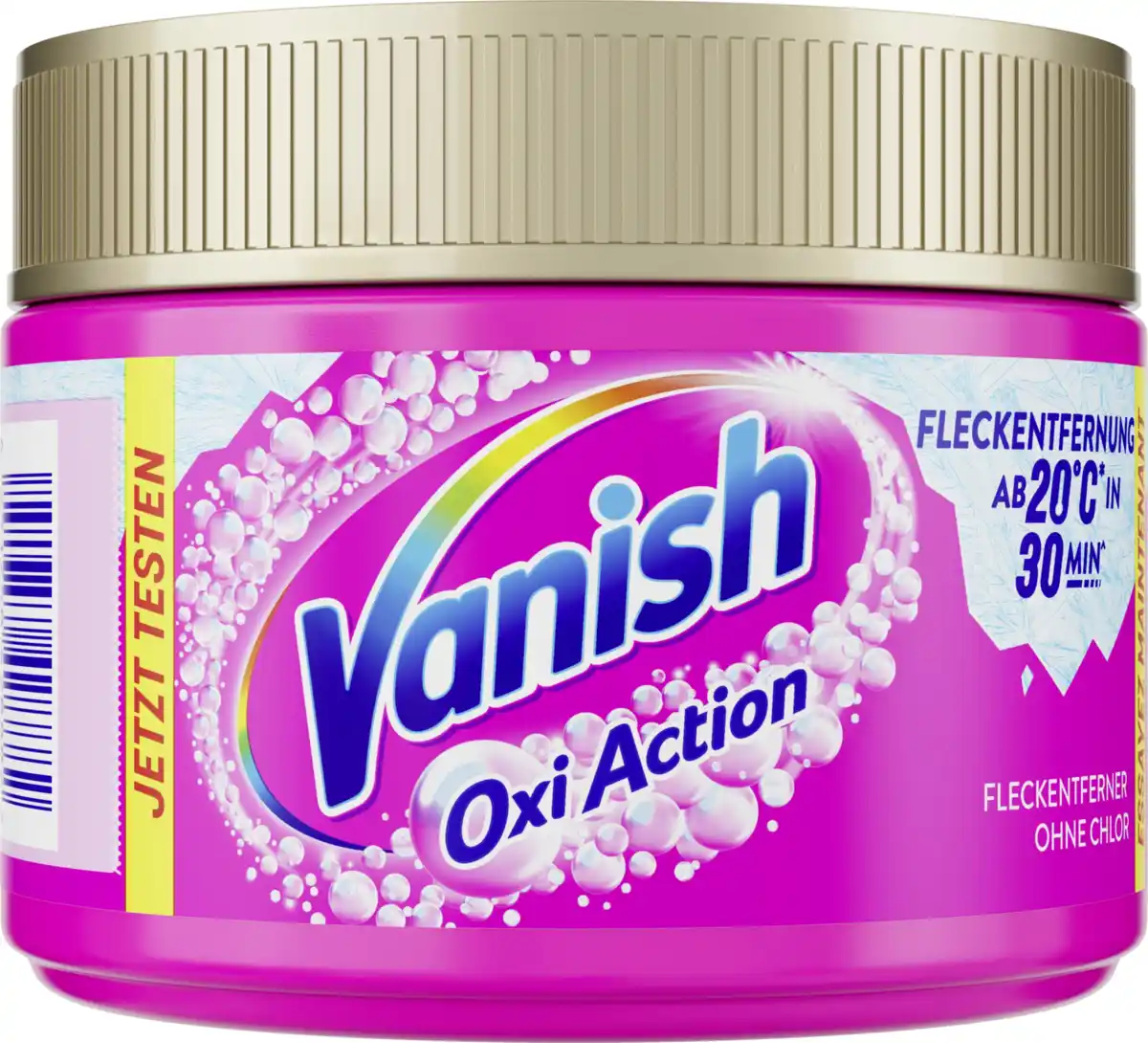 Bild 1 von Vanish Oxi Action Pulver Pink Fleckenentferner, 250 g