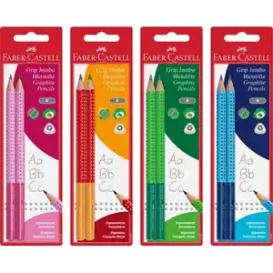 Faber-Castell 2er Set Bleistift Two Tone Jumbo Grip