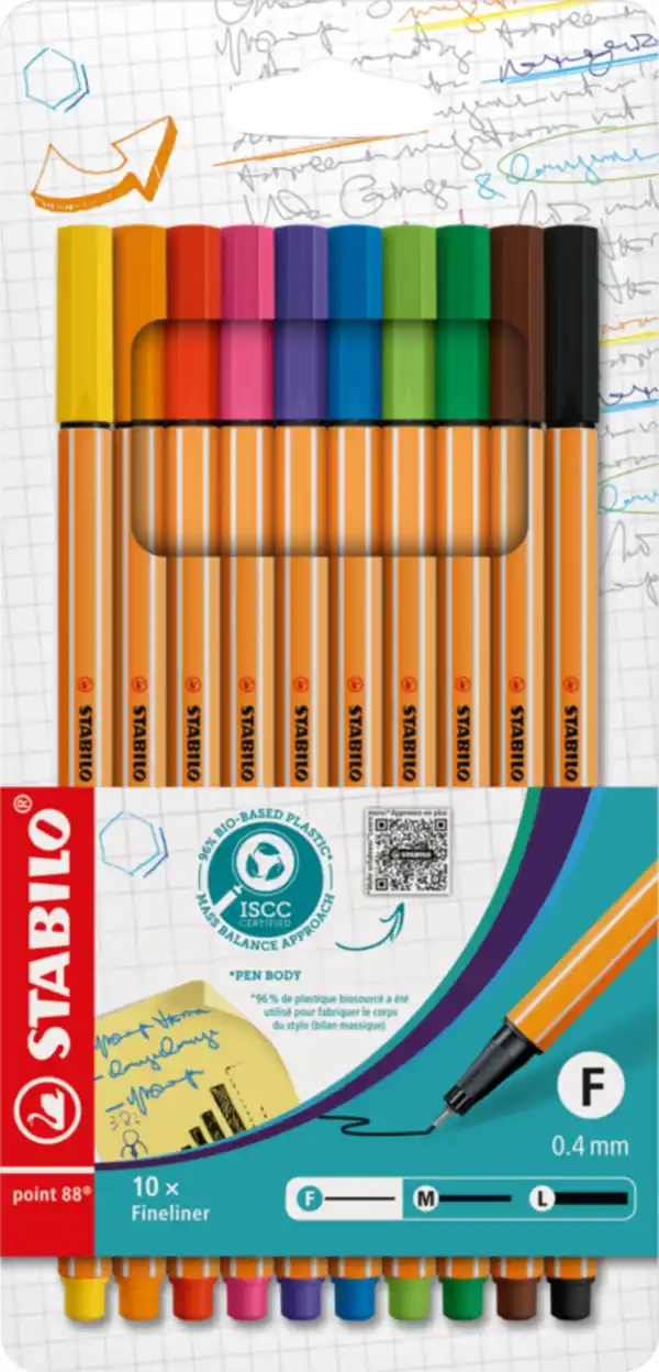 Bild 1 von STABILO Fineliner point 88 bunt