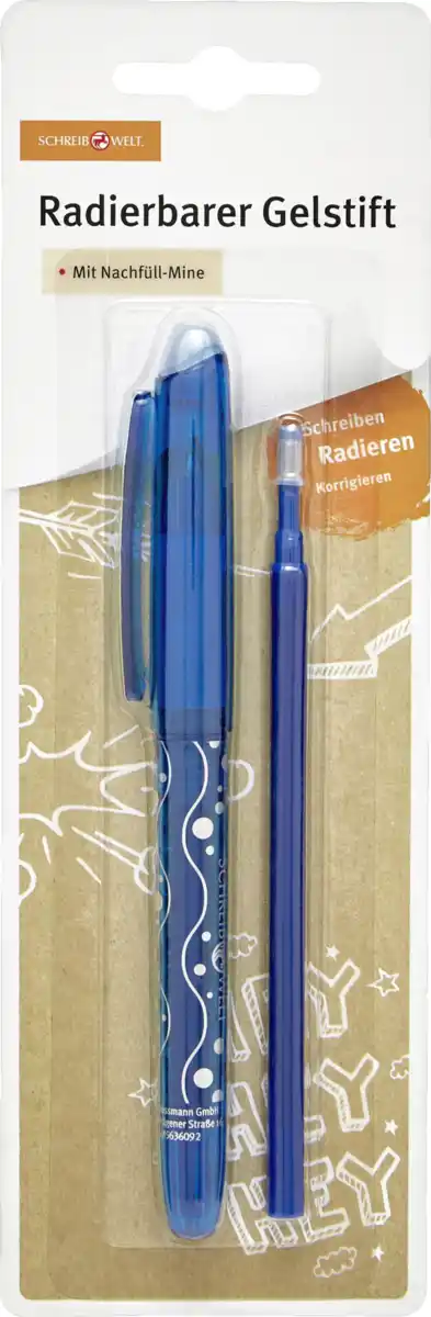 Bild 1 von SCHREIBWELT Radierbarer Gelstift