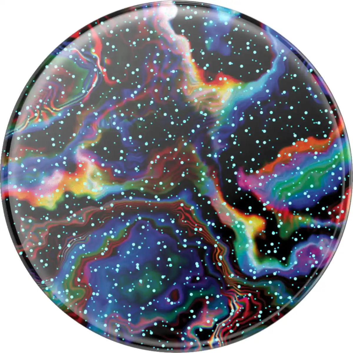 Bild 1 von PopSockets PopGrip Premium Glitter Rainbow Void