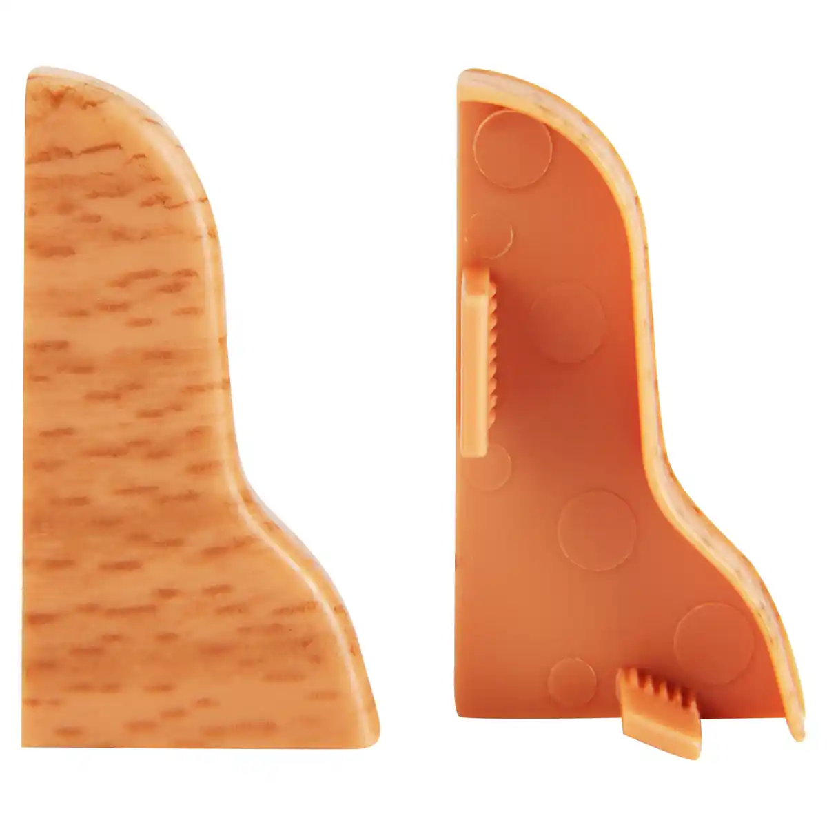 Bild 1 von toom Endkappe geschwungen Montana Eiche 20 x 40 mm, 2 Stück