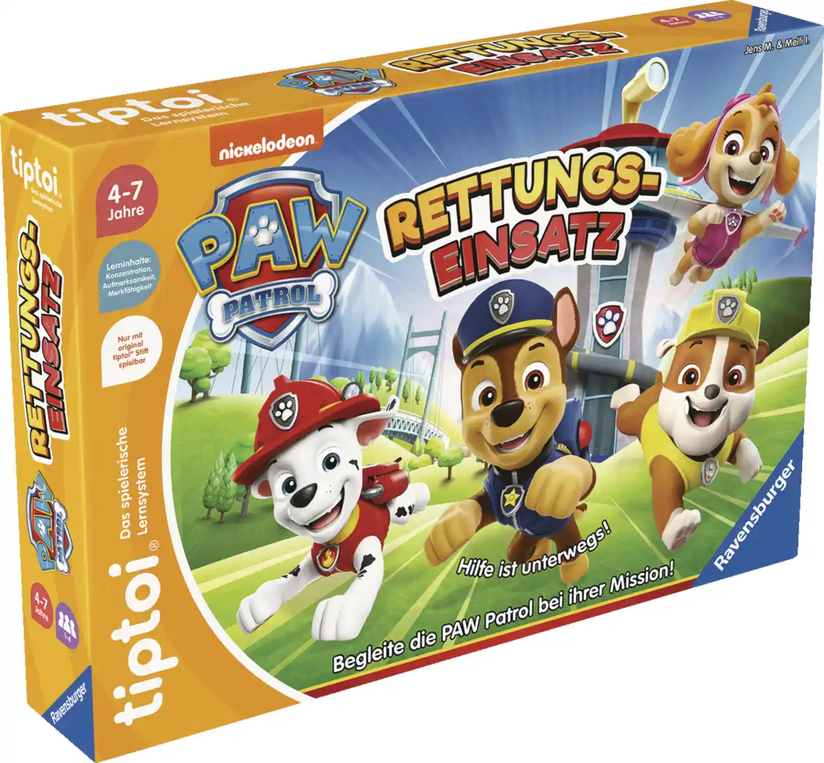 Bild 1 von Ravensburger tiptoi® Paw Patrol Rettungseinsatz