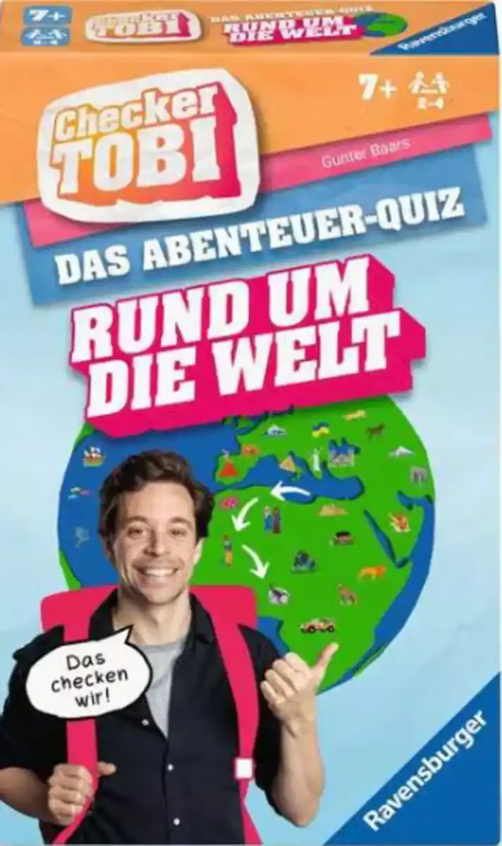 Bild 1 von Ravensburger Abenteuer-Quiz Rund um die Welt