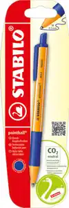 STABILO pointball® Druck-Kugelschreiber blau