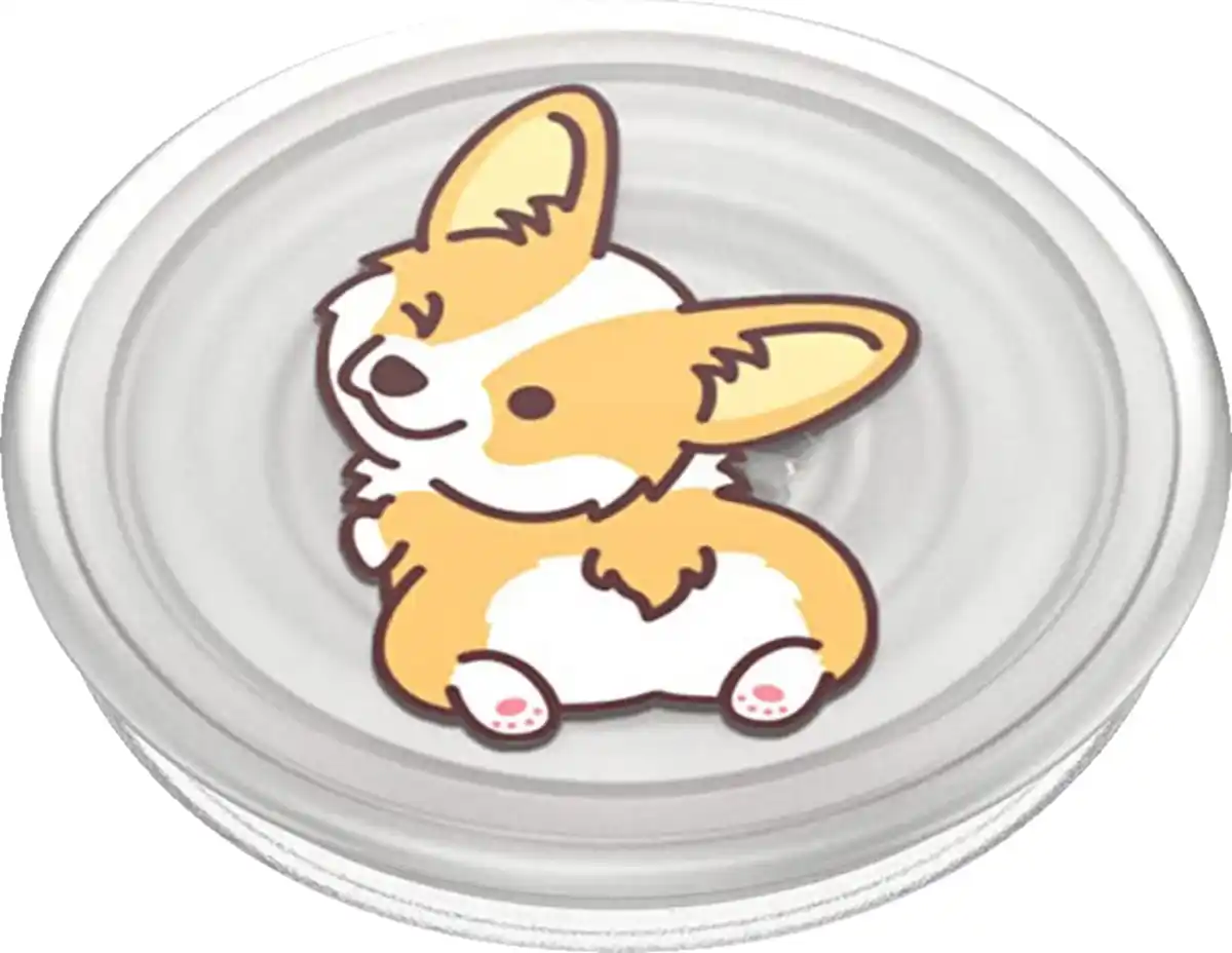 Bild 2 von PopSockets PopGrip PlantCore Cheeky Corgi
