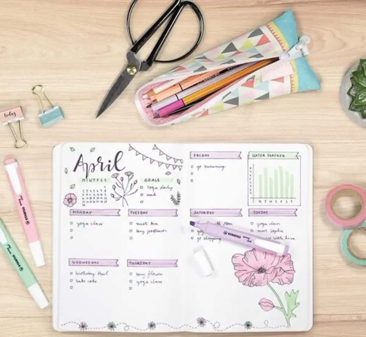 Bild 3 von STABILO 4er Set Swing cool Textmarker Pastel