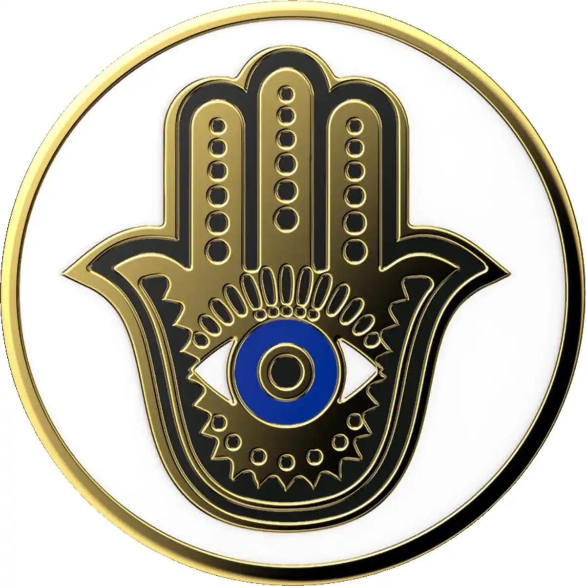 Bild 1 von PopSockets PopGrip Premium Enamel Hamsa Hand