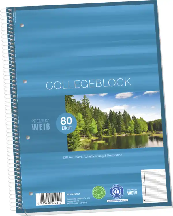 Bild 2 von Venceremos Collegeblock A4 liniert