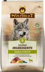 Wolfsblut Hundetrockenfutter Limited Ingridients Dark Forest Adult, 9 kg
