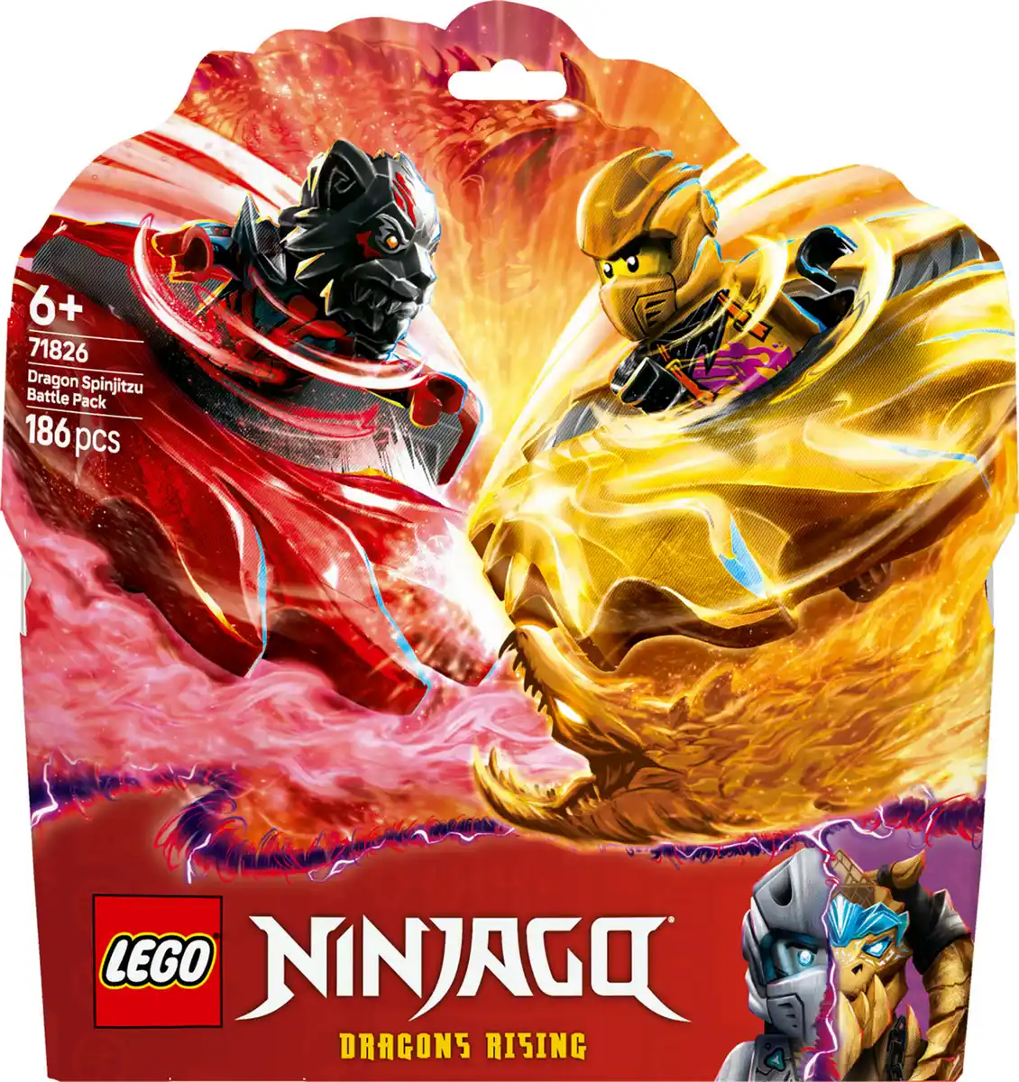 Bild 1 von LEGO NINJAGO 71826 Drachen-Spinjitzu Battle Pack
